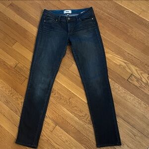 PAIGE Dark Wash Skinny Jeans